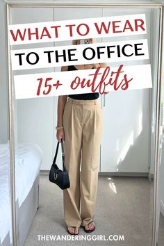 Looking for the best business casual outfits and work outfits? This post shows you 15 insanely chic business casual outfit ideas, classy work outfits, and professional outfits for women to create a chic everyday style! Some ideas include wearing midi skirts, blazers, and trousers to keep you looking chic and stylish for your workday! Best Business Casual Outfits, Chic Business Casual, Classy Work Outfits, Different Outfits, Professional Outfits, Business Casual Outfits, Business Casual