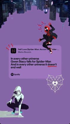 spider - man in every other universe - man and it's very weird to see