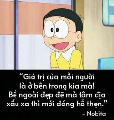 an animated cartoon character with a caption that reads,'gai tri cua moi ngu nguii la e ben trong kha mai me '