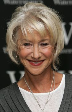 Helen Mirren Hair, Easy Care Hairstyles, Square Face Hairstyles, Over 60 Hairstyles, Square Face, Short Hair Over 60, Helen Mirren, Haircut For Older Women, Haircuts For Fine Hair