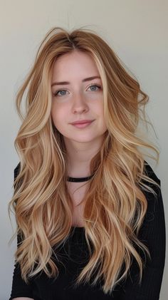 36 Honey Blonde Hair Color Ideas For A Summer Makeover Blonde And Strawberry Blonde Balayage, Popular Blonde Hair Color 2024, Warm Honey Blonde Hair, Honey Blonde Hair Color Ideas, Copper Blonde Hair, Light Strawberry Blonde, Honey Blonde Hair Color, Red Blonde Hair, Blonde Hair Transformations