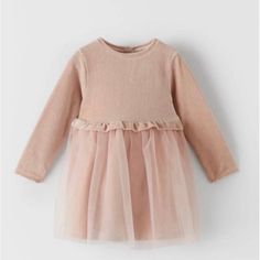 Brand New With Tags Nwt Zara Kids Dress Size 18-24 Months Santa Portraits, Zara Kids Dress, Zara Girls Dresses, Baby Gril, Zara Baby, Kid Clothes, Baby 2, Children's Fashion, Zara Kids