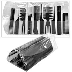 Bright Nail Designs, Comb Set, Metal Comb, Styling Comb, Hair Stylist Life, Wig Making, Professional Hair, Crazy Hair