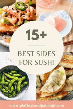 the top 15 best sides for sushi