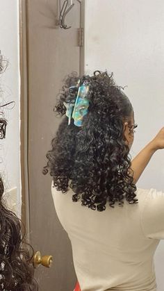 Dominican Hairstyles, Dominican Hair, Natural Girl, Mixed Curly Hair, Cute Curly Hairstyles, Hairstyle Inspo, Girls Natural Hairstyles, Curly Hair Styles Easy, Clip Hairstyles