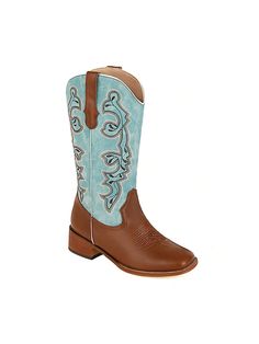 Cowboy Boots For Women Western Cowgirl Boots Embroidered Mid Calf Boots Square Toe Medium Block Chunky Heel Stitching Pull-On Boots For Ladies Blue         Women Shoes, size features are:Bust: ,Length: ,Sleeve Length: Western Style Embroidered Boots With Round Toe, Brown Embroidered Boots With Round Toe, Brown Embroidered Round Toe Boots, Embroidered Snip Toe Boots For Rodeo, Western Embroidered Boots With Round Toe, Elegant Cowgirl, Western Embroidered Boots For Rodeo, Western Style Embroidered Boots, Blue Western Boots With Round Toe