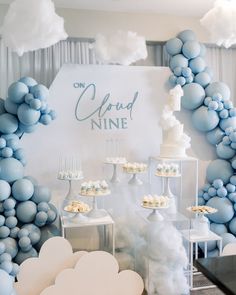 Get inspired with these 32 dreamy Cloud 9 Baby Shower theme ideas that'll help you make your shower party unforgettable. Moms-to-be, may you always be on cloud nine! Cloud Theme Balloon Garland, On Cloud Nine Bridal Shower Theme Decor, Cloud Themed Baby Shower Ideas, Dreamy Baby Shower Theme, Cloud 9 Cake, On Cloud 9 Baby Shower Theme, On Cloud 9 Birthday Party, On Cloud 9 Bridal Shower Theme, Cloud 9 Baby Shower Theme