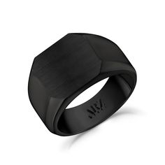 Introducing our version of a signet ring with our matte and shiny stainless steel square signet ring for men. Personalize the outside of this ring with the engraving of your choice. Available in silver, gold and black color. Product DetailsFront Width: 13 mm (0.51")Back Width: 7 mm (0.28")Thickness: 3 mm (0.12")Ring Size: US StandardRing Fit: Comfort FitFinish: Shiny ring, matte top PLEASE NOTEEngraved items are final sale and not refundable Formal Rectangular Stainless Steel Signet Ring, Formal Stainless Steel Rectangular Signet Ring, Minimalist Stainless Steel Rectangular Ring, Modern Rectangular Stainless Steel Signet Ring, Modern Stainless Steel Rectangular Signet Ring, Minimalist Stainless Steel Signet Ring For Formal Occasions, Minimalist Stainless Steel Signet Ring For Promise, Minimalist Stainless Steel Signet Promise Ring, Modern Stainless Steel Signet Ring