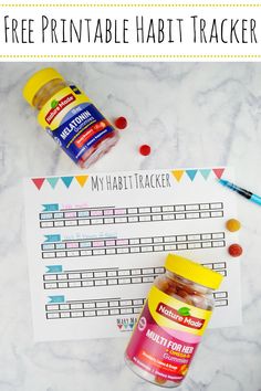 kids habit tracker printable