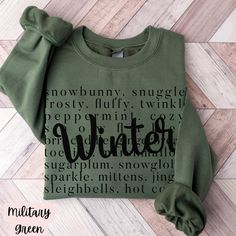 Cozy Up with Winter Wisdom: Our Winter Sayings Sweatshirt/Hoodie Embrace the chill of the season with our Winter Sayings Sweatshirt or Hoodie, designed to keep you warm while spreading the cozy vibes of winter. Whether you're snuggled by the fireplace or out enjoying a snowy day, this piece is perfect for celebrating the beauty and wonder of the colder months. Why You'll Love This Sweatshirt/Hoodie: Premium Comfort: Made from a high-quality blend of cotton and polyester, this Gildan 18000 sweats Winter Hoodie Sweater With Letter Print, Casual Christmas Sweater For Cold Weather, Winter Comfy Relaxed Fit Sweater, Comfortable Cotton Winter Sweater, Comfortable Cotton Sweater For Winter, Cozy Christmas Sweater For Cold Weather, Cozy Sweatshirt With Ribbed Cuffs For Cold Weather, Comfy Winter Sweater For Cold Weather, Comfortable Crew Neck Winter Sweater