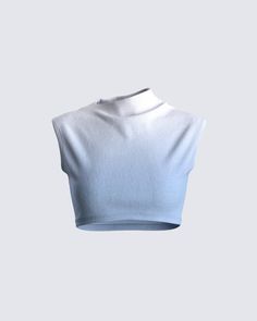 The perfect cropped top, all around 🥰 Made from cotton jersey fabric, and complete with an asymmetrical neckline, and an ombre design - this top is an essential piece that can be paired with anything 🖤 Artistic Outfits, Oc Dress, Grey Maxi Skirts, Future Of Fashion, Fashion Idol, Ombre Design, Welcome To The Future, Womens Halter Tops, Grey Ombre