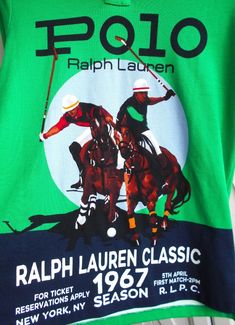 New POLO RALPH LAUREN Men Classic Fit Green Polo Pony Match Graphic Mesh Shirt~S | eBay Ralph Lauren Sporty Polo Shirt, Old Polo Ralph Lauren Ads, Sporty Ralph Lauren T-shirt With Graphic Print, Ralph Lauren Love, Classic Ralph Lauren T-shirt, Ralph Lauren Graphic Print T-shirt, Green Polo, Polo Pony, Mesh Shirt