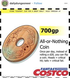 an advertisement for a coin that is being advertised in the philippines and has been designed to look like a donut with flowers on it