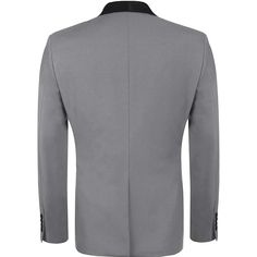 Purchase the bespoke grey dinner jacket now or customize it to your exact measurements- at no additional cost- using the “customize now,” option below. Our digital tailoring team will work closely with you to craft the perfect bespoke jacket per your requirements. Gray Formal Blazer With Suit Collar, Gray Blazer With Suit Collar For Formal Occasions, Gray Tuxedo Blazer With Notch Lapel, Gray Semi-formal Suits With Lapel Collar, Elegant Gray Sport Coat With Suit Collar, Elegant Gray Sport Coat For Semi-formal Occasions, Elegant Gray Semi-formal Sport Coat, Tailored Gray Blazer With Suit Collar, Formal Gray Sport Coat With Suit Collar