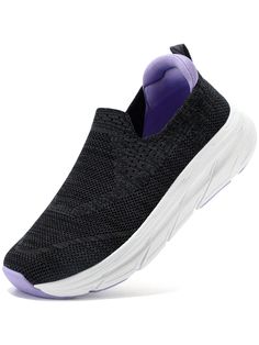 [SLIP ON BREATHABLE MESH UPPER] This women's walking shoe uses mesh as the upper to provide a well-ventilated and dry environment for your feet inside the shoe[MEMORY FOAM & SUPPORTIVE INSOLE] With a soft memory foam insole, so you feel like stepping in the air, good cushioning effect to take care of your ankle, make you comfortable every day[PLATFORM NON-SLIP MD+TPR SOLE] The sole is made of MD material TPR patches, with a very good non-slip effect, so that every step you take is guaranteed for Slip On Sneakers Women, Nurse Shoes, Cycling Fitness, Nursing Shoes, Every Step You Take, Walking Shoes Women, Casual Sneakers Women, Sneakers Women, Foot Pain