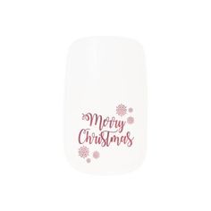 $18.95 | Nails Art - Merry Christmas Snowflake Greeting Design #christmas #merrychristmas #red #white #holidaygreeting #holidaynail #nailart #snowflake #nailsmart #nailsmart Merry Christmas Snowflakes, Snowflake Nail, Snowflake Nail Art, Christmas Nail Art Designs, Holiday Nail Art