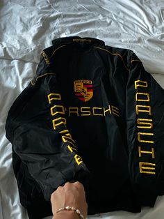 Porsche Porsche Clothes, Porsche Jacket, Need Money For Porsche, Vintage Racing Jacket, Race Outfit, Racing Jacket, Need Money