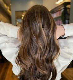 Brunette With Sun Kissed Highlights, Brown Sunkissed Hair, Hair Cuts Ideas Long, Blended Highlights On Brown Hair, Brown Hair With Caramel Highlights Honey, Subtle Balayage Brunette Sun Kissed, Soft Balayage Brunette, Natural Balayage Brunette Sun Kissed, Sunkissed Balayage Brunettes