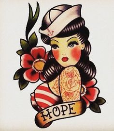 a girl with flowers and a ribbon around her neck is holding a hope tattoo on her arm