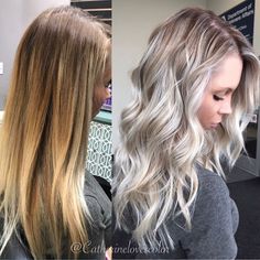 Platinum Hair Color, Blond Balayage, Cool Blonde Hair, Ash Blonde Hair, Platinum Hair, Balayage Hair Blonde, Pinterest Hair, Blonde Hair Looks