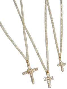 Gold Crucifix Cross Necklace For Baptism, Gold Crucifix Jewelry For Baptism, Gold Cross Pendant Necklace For First Communion, Gold Cross Jewelry For Confirmation, Gold Cross Pendant Necklace For Baptism, Dainty Gold Cross Necklace For Baptism, Gold Crucifix Necklace For Baptism, Gold Cross Pendant Jewelry For Confirmation, Christian Necklace