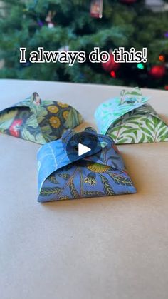 4M views · 45K reactions | 🍬 Easy DIY holiday treat wrapper. Beautiful handmade gift box! #treats #gifting #giftideas #origami #williammorris | Jeff & Lauren Diy Holiday Treats, Machine Applique Tutorials, Creative Gift Wraps, Gift Wrap Tags, Origami Box, Creative Gift Wrapping, Diy Gift Wrapping, Christmas Cupcakes, Christmas Appetizers