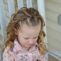 Headband With Curls, Chloe Hairstyles, Sister Wedding, Toddler Hair, Perfect Style, Kids Hairstyles, Girl Hairstyles, Bangs, My Girl