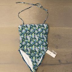 Brand New, Unworn Floral Square Neck One Piece Silver One Piece, Cute Summer Rompers, Urban Outfitters Summer, Camo Wraps, Scarf Coverup, High Cut Swimsuit, Floral One Piece, Floral One Piece Swimsuit, Swimming Bathing Suits