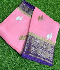 1.this is beautiful pure banarasi kora silk with antique zari tich pallu smooth and doft fabric with running blouse piece  2.this is a very elegant looking sari for all occasions like weddings and other formal events  3.fall n pico is complimentary4.blouse can be made as per the requirements of the clients with proper measurements.stiching charges will be extra  6.plz check the availability of the sari before placing the order Pink Zari Weaved Tissue Silk Dupatta, Pink Handloom Tissue Silk Saree, Pink Tissue Silk Saree With Zari Weaving, Pink Raw Silk Saree With Self Design, Pink Tissue Silk Handloom Saree, Pink Tissue Silk Blouse Piece With Zari Weaving, Designer Handloom Banarasi Silk Saree, Pink Banarasi Silk Handloom Saree, Pink Raw Silk Saree With Zari Weaving