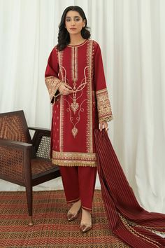 Jazmin Savy Red Summer Ready To Wear – Sara Clothes Red Kameez Shalwar, Red Unstitched Wedding Suit With Digital Print, Red Digital Print Unstitched Wedding Suit, Formal Red Lawn Suit With Printed Motifs, Elegant Digital Print Suits For Eid, Red Lawn Suit With Printed Motifs For Formal Occasions, Red Formal Lawn Suit With Printed Motifs, Red Printed Lawn Suit For Wedding, Wedding Lawn Suit In Red With Printed Details