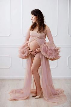 Cinnamon Long Maternity Dress Photo Shootmaternity Gown - Etsy Maternity Dress Photo Shoot, Long Maternity Dress, Photo Shoot Dress, Maternity Long Dress, Dress With Train, Maternity Dresses For Photoshoot, Dress Photo, Baby Shower Dresses, Photoshoot Dress