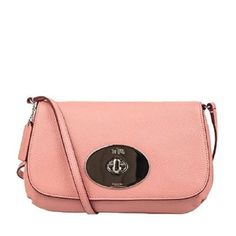 Coach Women's Liv Crossbody Pouch SV/Pink F52896 SVPK - APLAZE Polished Pebble, House No, Leather Crossbody Purse, Crossbody Purse, Pink Leather, Fashion Street, Pink Bag, Kate Spade Crossbody, Coach Handbags