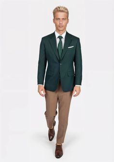 Experience statement-making style in the Astor Sacramento Green Blazer. This crowd favorite and best seller features a unique look thanks to its vibrant green color and sharkskin weave. Crafted with attention to detail, this custom-made jacket turns heads wherever it's seen. Fitted Green Sport Coat For Semi-formal Occasions, Green Tailored Tweed Jacket With Notch Lapel, Tailored Green Tweed Jacket For Business, Green Tweed Jacket With Notch Lapel For Business, Green Wool Suit With Suit Collar, Green Notch Lapel Tweed Jacket For Semi-formal Occasions, Green Fitted Tweed Jacket With Notch Lapel, Fitted Green Tweed Jacket With Notch Lapel, Green Suits With Welt Pockets For Semi-formal Occasions