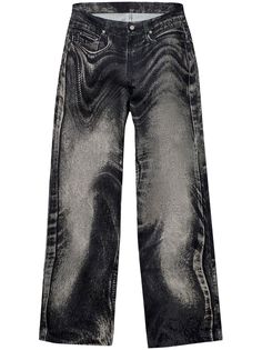 CamperLab abstract-pattern Jeans - Farfetch Fashion Designing, Patterned Jeans, Jeans Grey, Dolce E Gabbana, Van Cleef Arpels, Lady Dior, Hermes Birkin, Outfits Ideas, Kanye West