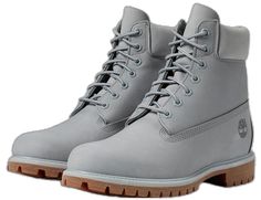 Gray Leather Timberland Boots, Timberland Steel Toed Shoes, Timberland Gray Leather Boots, Timberland Durable Lace-up Work Boots, Grey Timberlands, Timberland (men), Timberland 6 Inch, Timberland Mens, Men's Boots