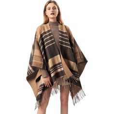 Matière : 15% viscose, 85% polyester Dimension : 140x150 cm Poncho mexicain femme : pour une couverture au style hispanique ! Profitez d'un hiver stylé et bien au chaud en optant pour le port de poncho. Notre catalogue de poncho mexicain femme regroupe une large gamme de produits destinés à vous plaire. Des ponchos aux styles uniques, avec un mélange de couleur osé, mais élégant. De quoi faire le bonheur de chacun. Lors des périodes hivernales, les doudounes sont souvent mises en avant grâce à l Poncho Pullover, Plaid Shawl, Cape Scarf, Poncho Crochet, Cashmere Cape, Plaid Poncho, Poncho Cardigan, Cashmere Pashmina