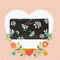 Nwt Kate Spade Dana Daisies Large Slim Bifold Wallet Measurements Length: 0.94" Height: 3.54" Width: 6.73" Materials Saffiano Pvc Two Way Script Logo Lining Features Exterior Back Zip Pocket Four Interior Slip Pockets, Interior Id Window Snap Closure Dust Bag Included: No Twelve Interior Credit Card Slots Foil Embossed Logo Kate Spade Rectangular Wallet Perfect For Gift, Kate Spade Rectangular Wallets Perfect For Gifts, Kate Spade Rectangular Wallets As Gifts, Kate Spade Rectangular Wallets Perfect For Gift, Kate Spade Bifold Wallets For Gifts, Elegant Everyday Wallets For Spring, Window Snap, Script Logo, Bifold Wallet