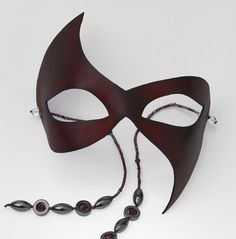 "Ace" Leather Domino Mask by Wendy Drolma – Wendy Drolma Masks Elegant Black Masks And Prosthetics For Theater, Leather Masks And Prosthetics For Halloween Masquerade, Elegant Black Masks And Prosthetics For Evening, Elegant Black Formal Mask, Modern Black Masquerade Masks And Prosthetics, Modern Black Masks And Prosthetics For Masquerade, Diy Masquerade Mask, Domino Mask, Tie Dye Crafts