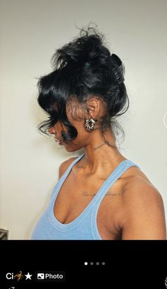 Claw Clip Updo, Clip Updo, 4c Natural Hairstyles Short, Claw Clip Hairstyle, Clip Hairstyle, Twisted Hair, Roll Hairstyle, Girl Hairstyle, Messy Updo