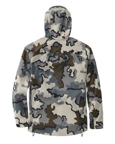 Axis combines waterproof paneling in the hood, shoulders, and arms with high-stretch fleece-lined face fabrics throughout. Shop hunting gear at KUIU. Hunting Clothing, Melting Snow, Hunting Clothes, Hunting Gear, Christmas List, Hooded Jacket, Design