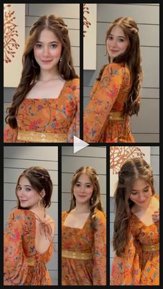 ✓✓hairstyles for long hair, hoco hair ideas, hoco hair ideas ponytail, hoco hair ideas up, hoco hair ideas half up half down!! Simple Hairstyle For Saree, Lehenga Hairstyles, Hairstyles For Gowns, Hair Style On Saree, Traditional Hairstyle, Extension Hair, Easy Hairstyles For Medium Hair, Hoco Hair Ideas Medium, Open Hairstyles