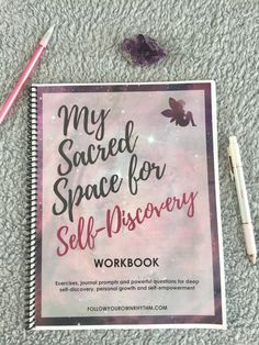 "Exercises, journal prompts, and powerful questions for deep self-discovery, personal growth, and self-love. \"My Sacred Space for Self-Discovery\" is a 33 page DIGITAL and PDF downloadable journal-like workbook that takes you through a series of questions and exercises to help you get to know the TRUE you. You can fill in the answers right on your computer! THIS IS NOT A PHYSICAL PRODUCT, although you can print it yourself! This is a best-seller on my website and I wanted to bring it onto ETSY Powerful Questions, Writing Prompts Funny, Victim Mentality, Meditation Exercises, Personal Growth Motivation, 100 Questions, Writing Therapy, Journal Writing Prompts, Self Empowerment