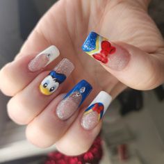 Donald Duck Characters, Duck Nail, Cookies And Cakes