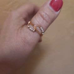 Rose Gold Fidget Ring With Sterling Silver Beads / Rose Gold and Silver Worry Ring - Etsy Fidget Rings Jewelry Gold, Rose Gold Spiritual Hand-wrapped Jewelry, Fidget Rings Jewelry Walmart, Rose Gold 14k Gold-filled Rings For Gifts, Rose Gold Fidget Ring, Worry Ring, Fidget Rings, Rose Gold Band, Gold And Silver