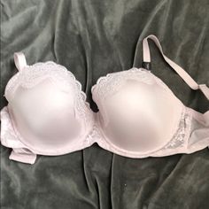 Lace Dream Angels Bra Soft Pink Satin Bralette, Victoria Secret Pink Bras, Pink Lace Bra, Vs Bras, Black Lace Bra, Racerback Bra, Pink Sports Bra, Demi Bra, Pink Bra