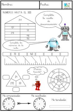 the worksheet for teaching numbers to learn how to use them in spanish and english