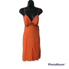 Xoxo Orange Spaghetti Strap Lace Trimmed Chemise Slip Dress Size 1 New Orange Spaghetti Strap Lace Trimmed Chemise Slip Dress Summer Breeze Vacation Travel Island Beach See Images For Approximate Measurements Also Available In White Size 3 Xoxo Orange Spaghetti Strap Lace Trimmed Chemise Slip Dress Size 1 New Fitted Cami Slip Dress For Vacation, Lined Slip Dress For Summer Parties, Orange Spaghetti Strap Lined Dress, Fitted Orange Slip Dress For Spring, Fitted Sleeveless Orange Slip Dress, Fitted Orange Sleeveless Slip Dress, Spring Cami Slip Dress For Night Out, Fitted Knee-length Slip Dress For Beach, Lined Slip Dress For Summer Nights Out