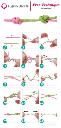 instructions on how to crochet the beading for bracelets and necklaces