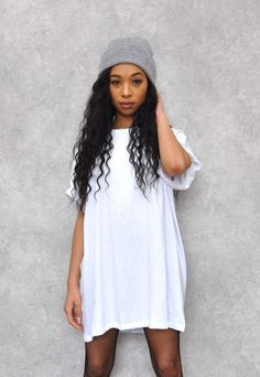 Perfect white t-shirt dress comes in a oversized boyfriend fit. Features short sleeves, round ribbed neckline, in a loose fit oversized silhouette. This item is not a dress but can be worn as a dress if you 5ft2 and under. Exact chest measurement S 43/44" M 45/47" L* 47/59" XL* 59/61" Oversized Plain T-shirt For Summer, Relaxed Fit Crew Neck T-shirt Dress For Spring, Oversized Crew Neck T-shirt Dress For Summer, Casual Summer T-shirt With Curved Hem, Oversized T-shirt With Shirttail Hem For Summer, White T-shirt Dress For Summer, Casual Relaxed Fit T-shirt Dress For Loungewear, Oversized Plain T-shirt For Spring, Solid Color Short Sleeve T-shirt Dress For Summer