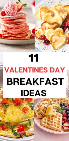 valentine's day breakfast ideas that are easy to make and delicious for the whole family